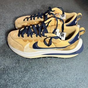 Nike Sacai Vaporwaffle Sesame Blue Void